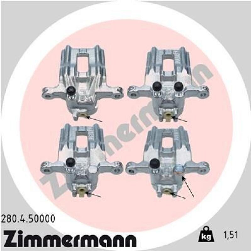 ZIMMERMANN Brake Caliper