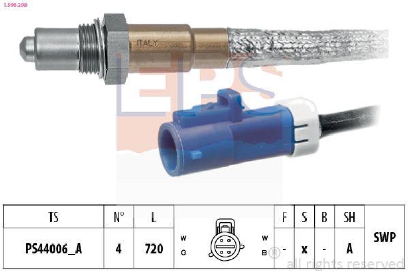 EPS Lambdasonde Made in Italy - OE Equivalent