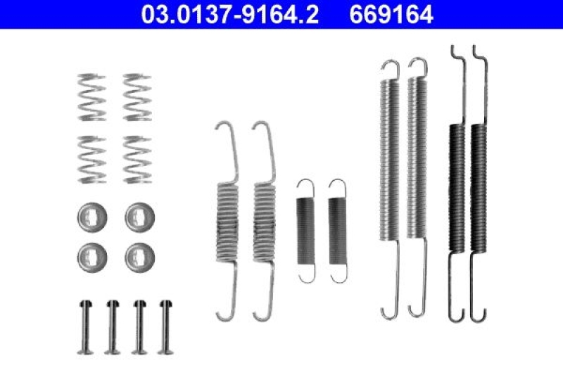 ATE Accessory Kit, brake shoes