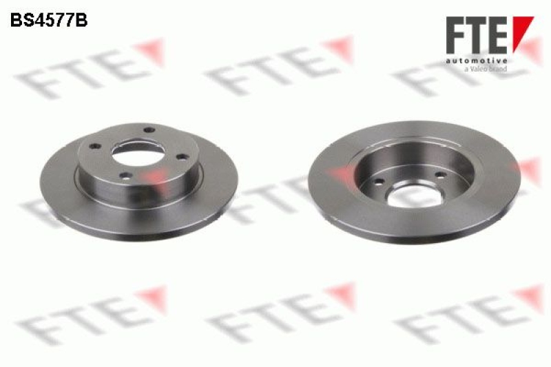 2x FTE Bremsscheibe COATED RANGE