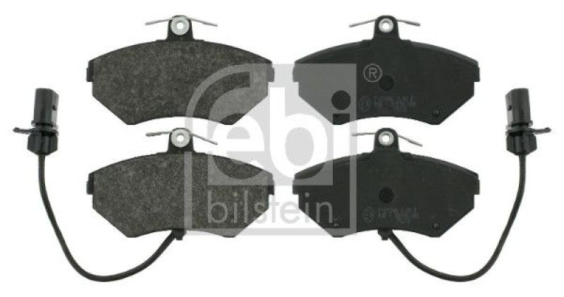 Febi Bremsscheiben + Beläge vorne + hinten passend für Audi A4 B6 Audi A4 B7 1.6