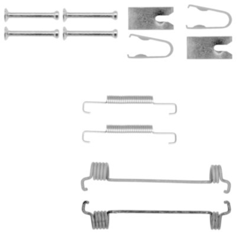 TEXTAR Accessory Kit, parking brake shoes