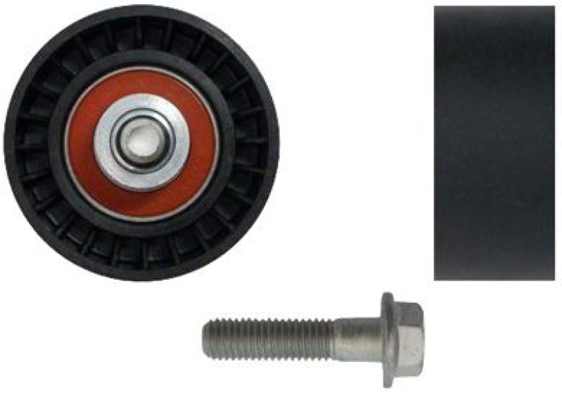 DENCKERMANN Tensioner Pulley, V-ribbed belt