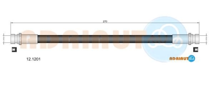 ADRIAUTO Brake Hose