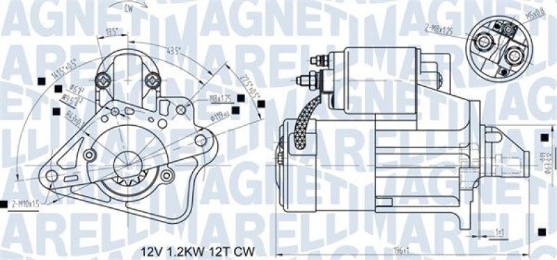 MAGNETI MARELLI Starter