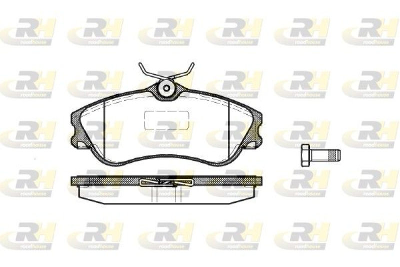 ROADHOUSE Brake Pad Set, disc brake