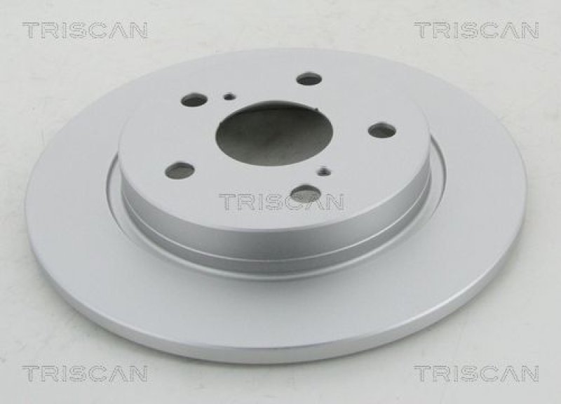 2x TRISCAN Brake Disc COATED