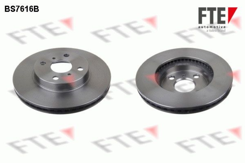 2x FTE Brake Disc COATED RANGE