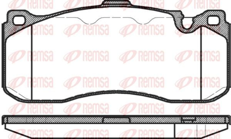 KAWE Brake Pad Set, disc brake