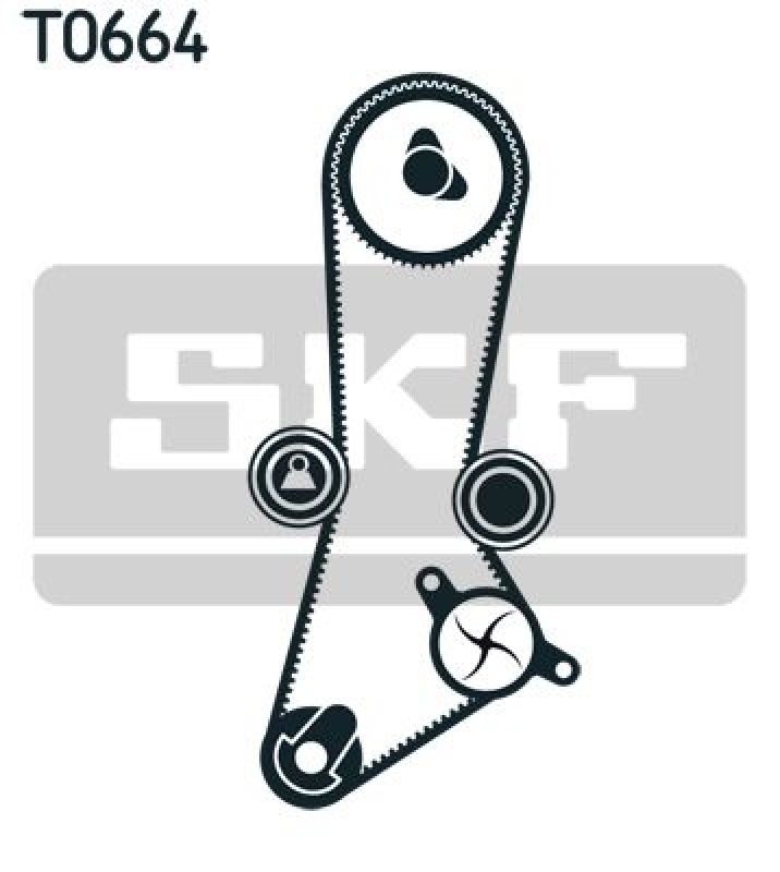 SKF Water Pump & Timing Belt Set