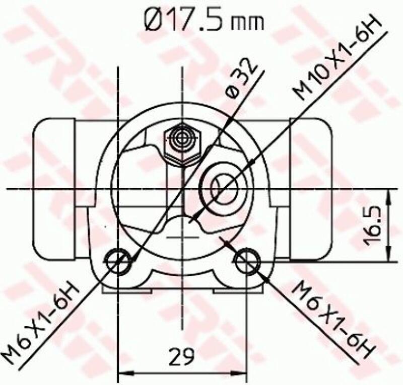 TRW Wheel Brake Cylinder