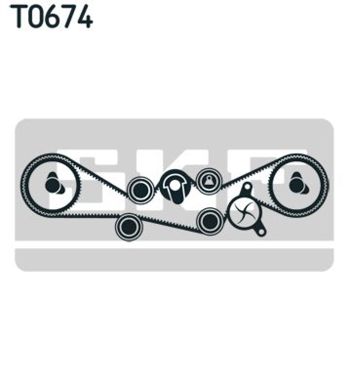 SKF Water Pump & Timing Belt Set