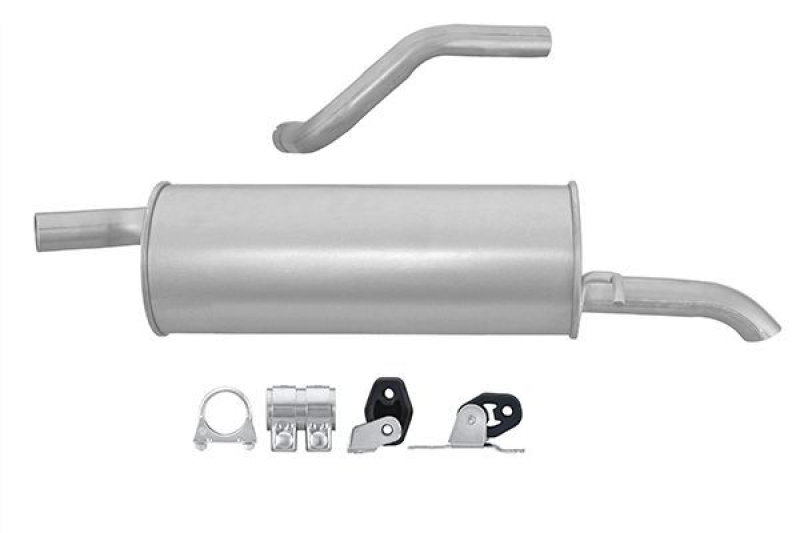 HELLA Rear Muffler Easy2Fit – PARTNERED with Faurecia