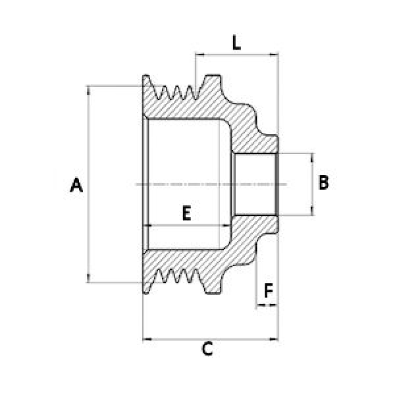 HC-Cargo Belt Pulley, alternator