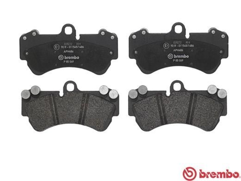 BREMBO Bremsbelagsatz, Scheibenbremse PRIME LINE