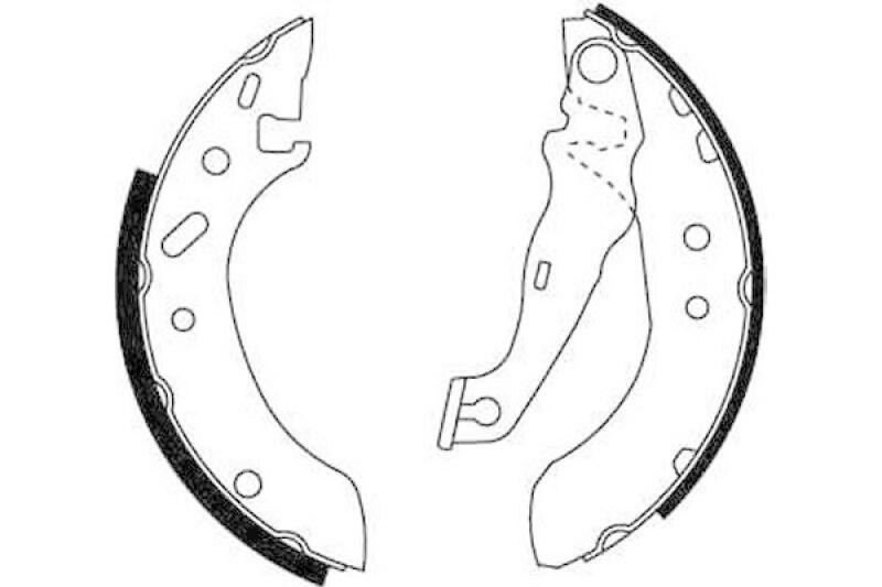 TRW Brake Shoe Set