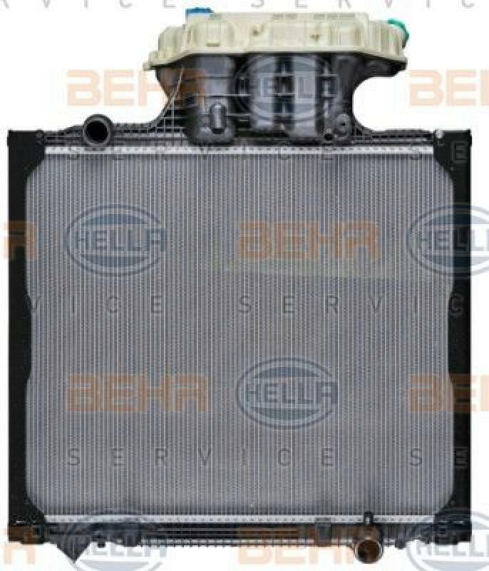 HELLA Radiator, engine cooling BEHR HELLA SERVICE *** PREMIUM LINE ***