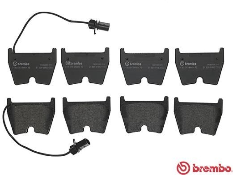 BREMBO Brake Pad Set, disc brake PRIME LINE