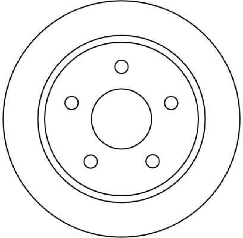 2x TRW Brake Disc