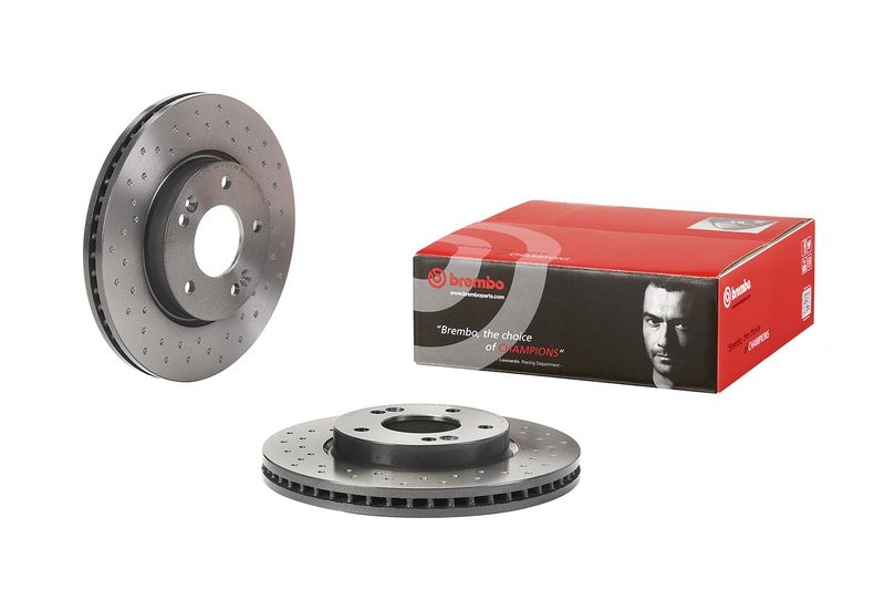 2x BREMBO Bremsscheibe XTRA LINE - Xtra