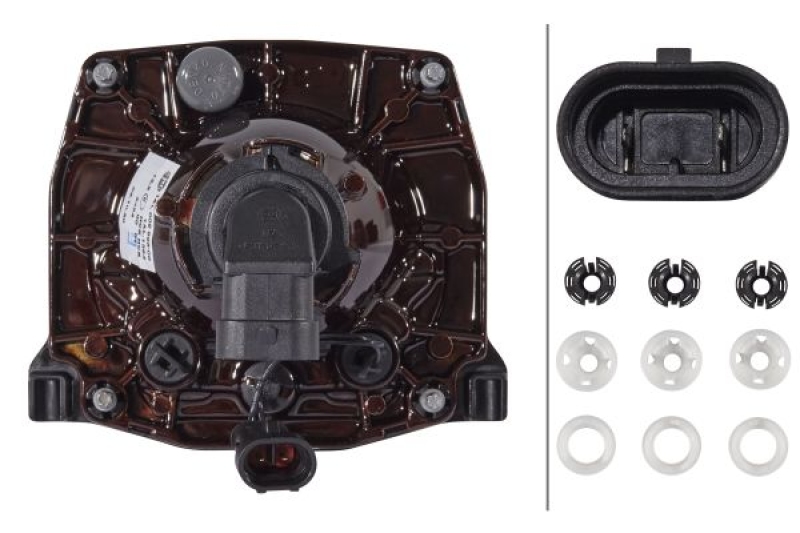 Hella Halogen Hauptscheinwerfer Scheinwerfer Links Rechts passend für Toyota 1.3