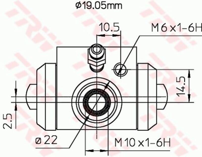 TRW Wheel Brake Cylinder