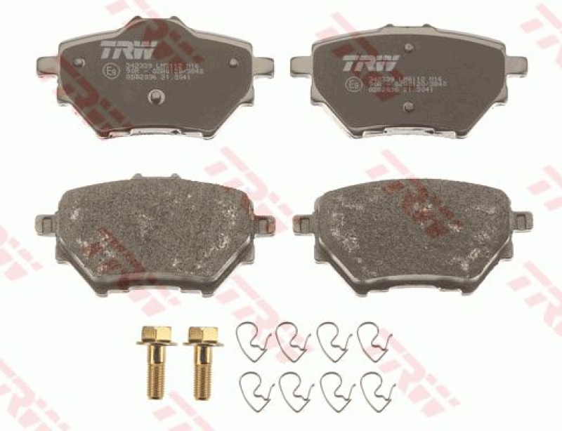 TRW Brake Pad Set, disc brake COTEC