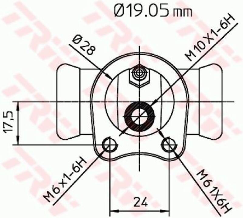 TRW Wheel Brake Cylinder