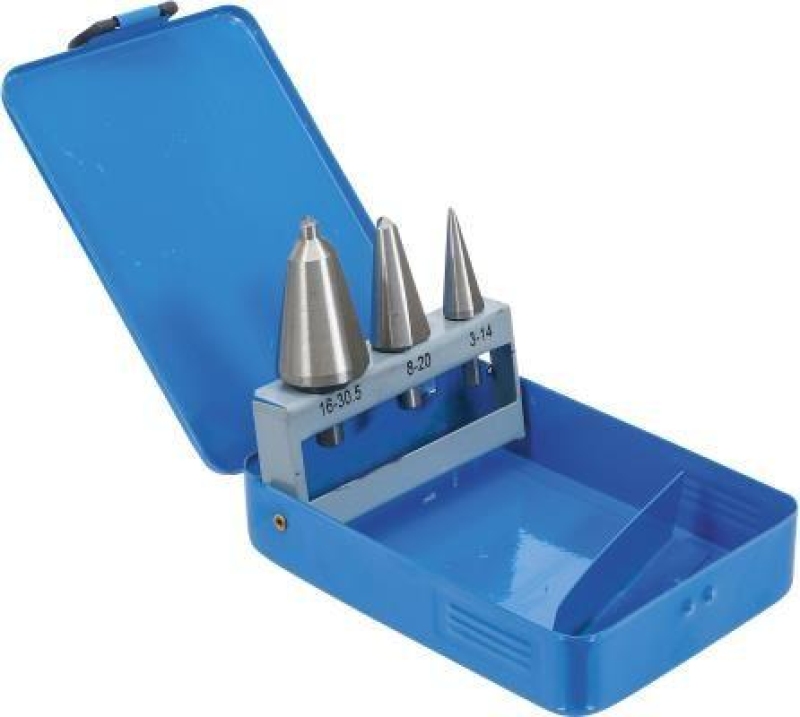 BGS Sheet Metal Conical Drill Bit Set