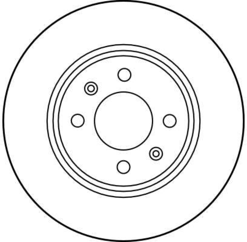 2x TRW Bremsscheibe