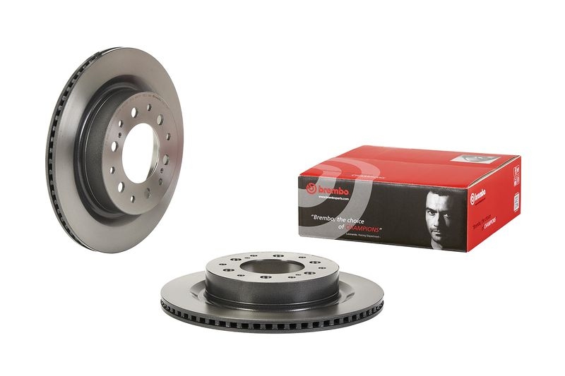 2x BREMBO Bremsscheibe PRIME LINE - UV Coated