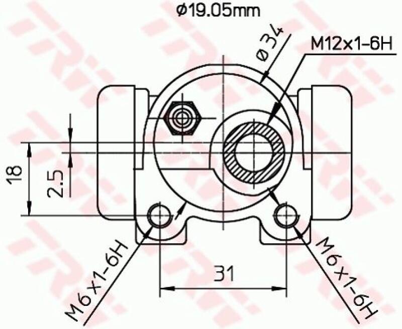 TRW Radbremszylinder