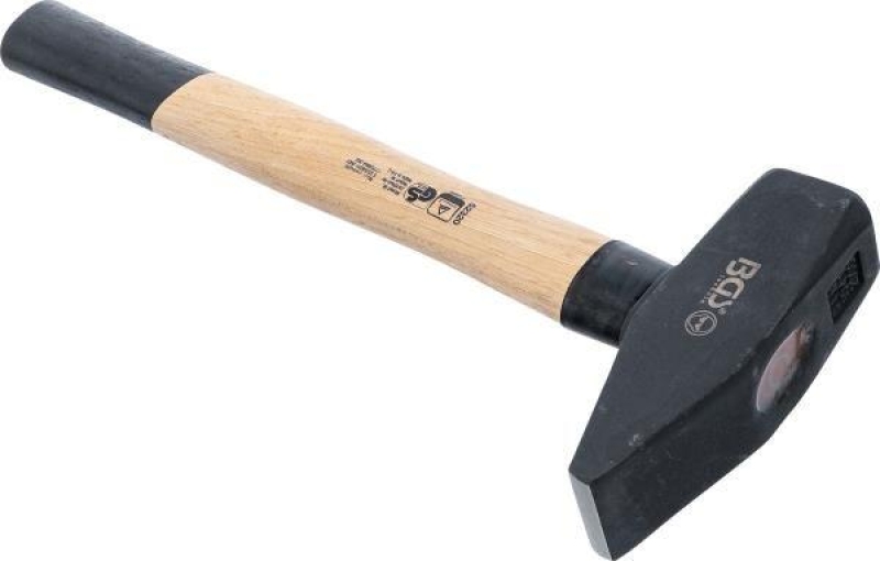 Schlosserhammer | Hickory-Stiel | DIN 1041 | 2000 g