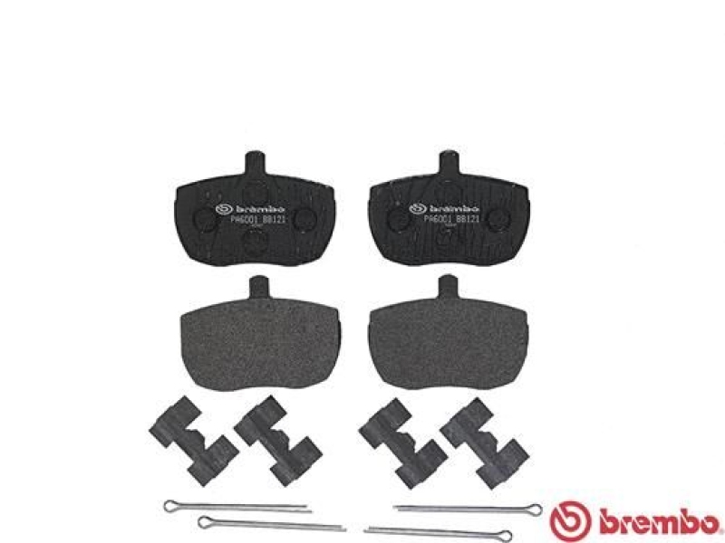 BREMBO Brake Pad Set, disc brake PRIME LINE