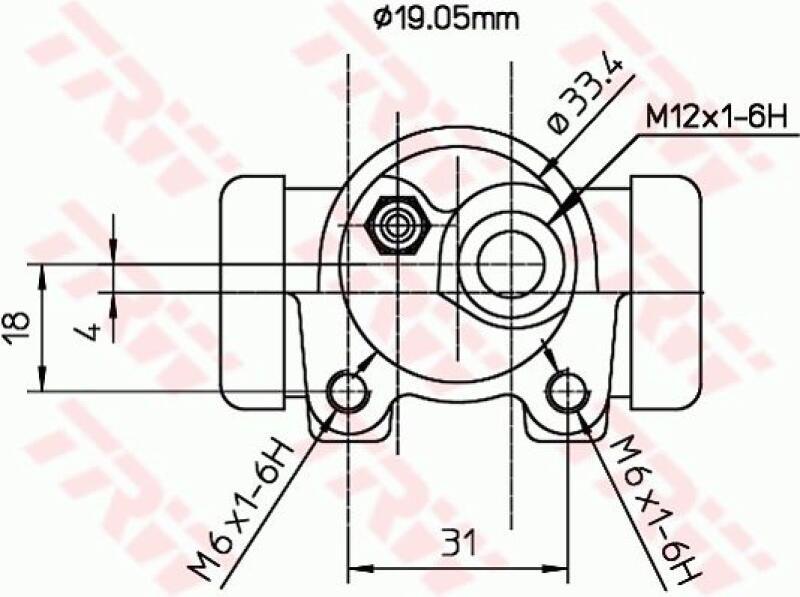 TRW Wheel Brake Cylinder