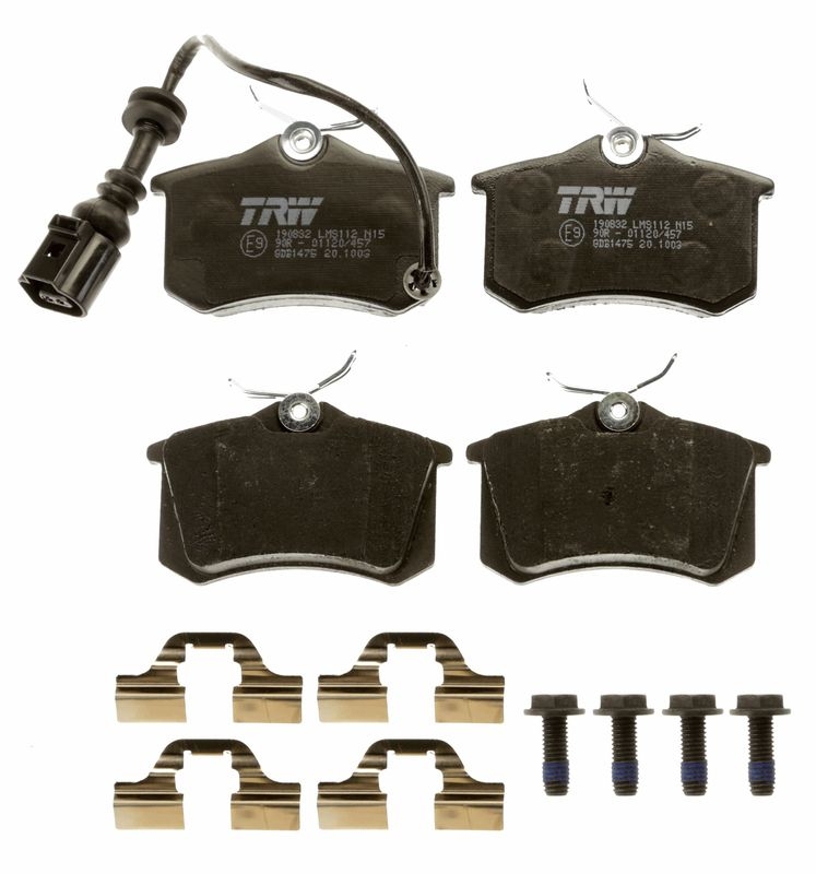 TRW Brake Pad Set, disc brake COTEC