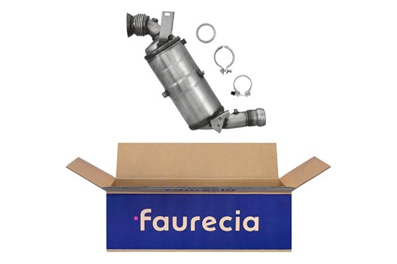 HELLA Ruß-/Partikelfilter, Abgasanlage Easy2Fit – PARTNERED with Faurecia