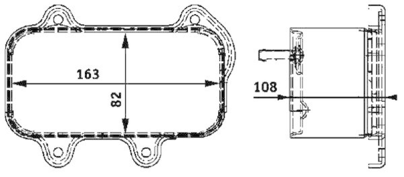 MAHLE Ölkühler, Motoröl PREMIUM LINE