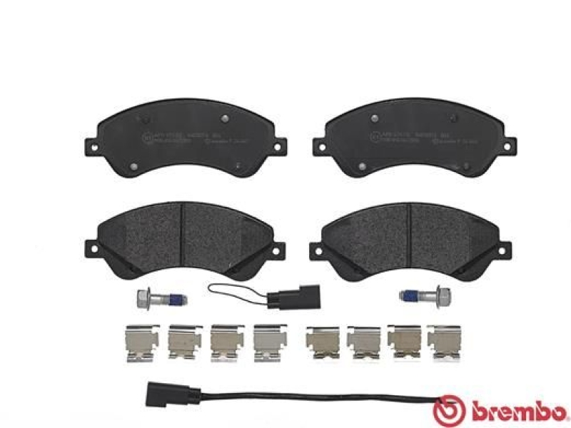 BREMBO Brake Pad Set, disc brake PRIME LINE