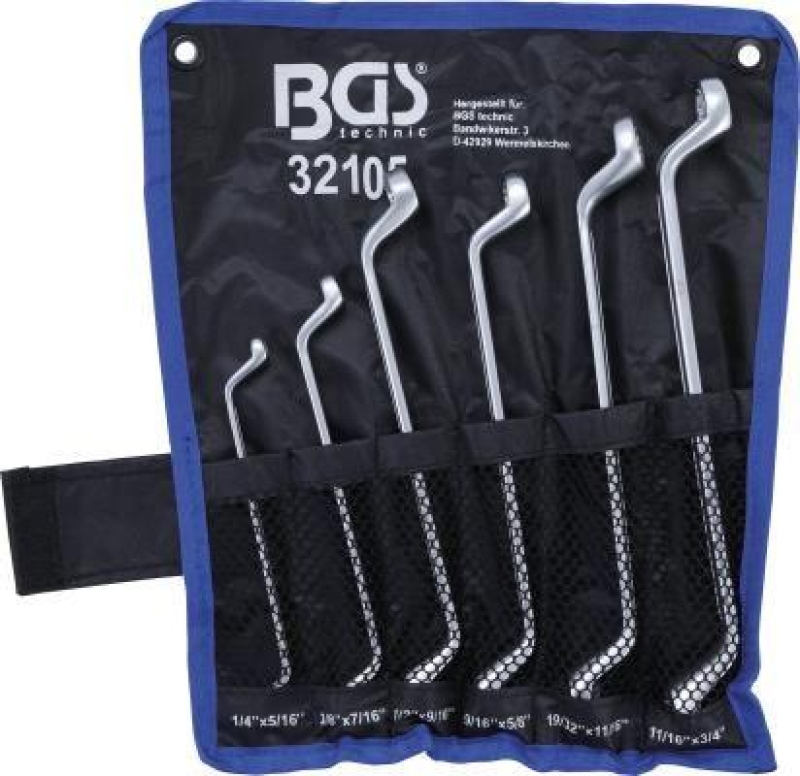 BGS Double Ring Spanner Set