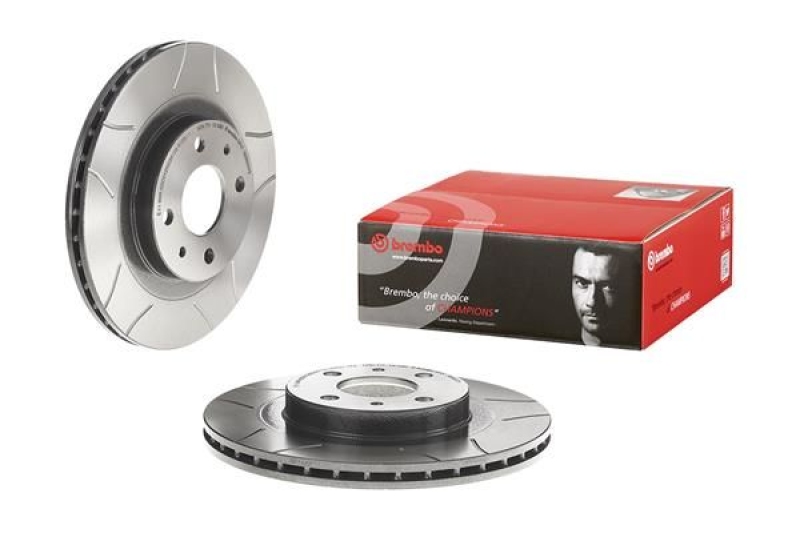 2x BREMBO Bremsscheibe XTRA LINE - Max