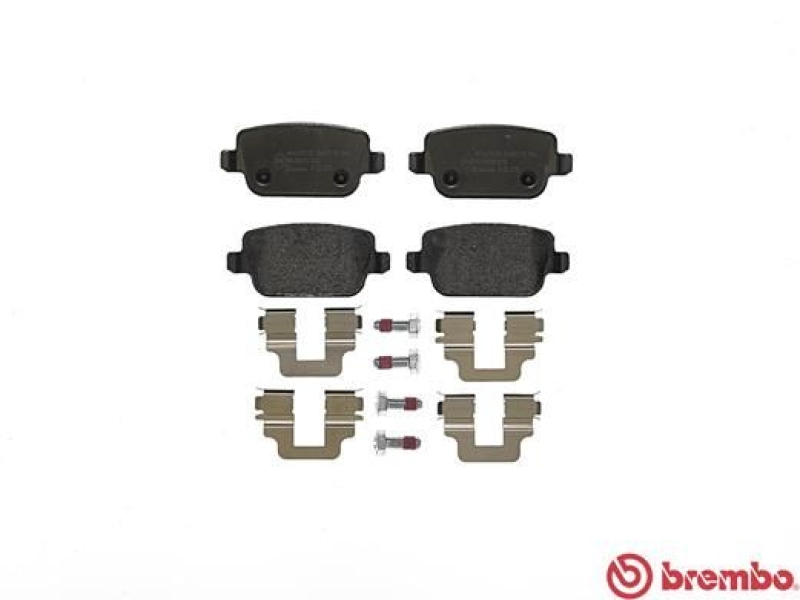 BREMBO Brake Pad Set, disc brake PRIME LINE