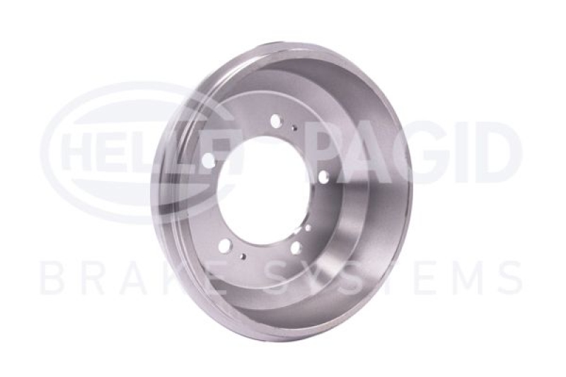 2x HELLA Brake Drum