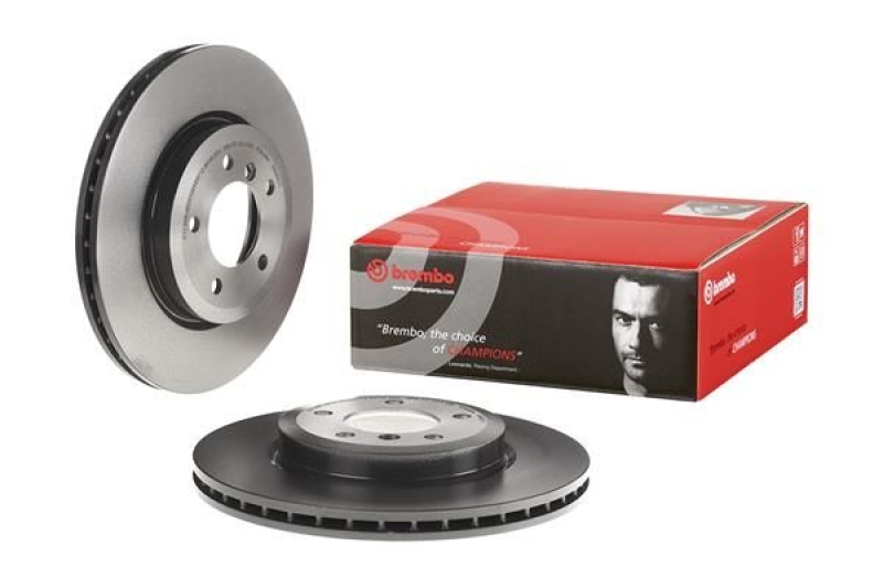 2x BREMBO Bremsscheibe PRIME LINE - UV Coated