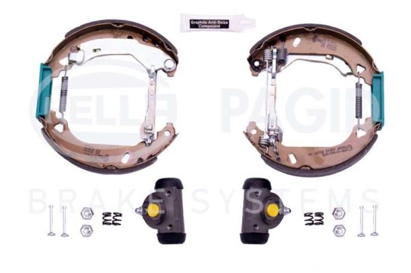 HELLA Brake Shoe Set Shoe Kit Pro