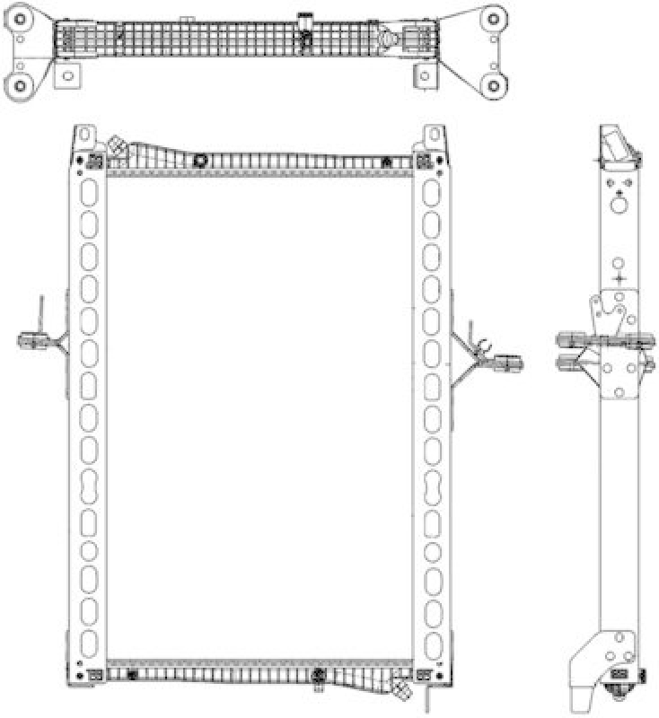 MAHLE Niedertemperaturkühler, Ladeluftkühler BEHR *** PREMIUM LINE ***