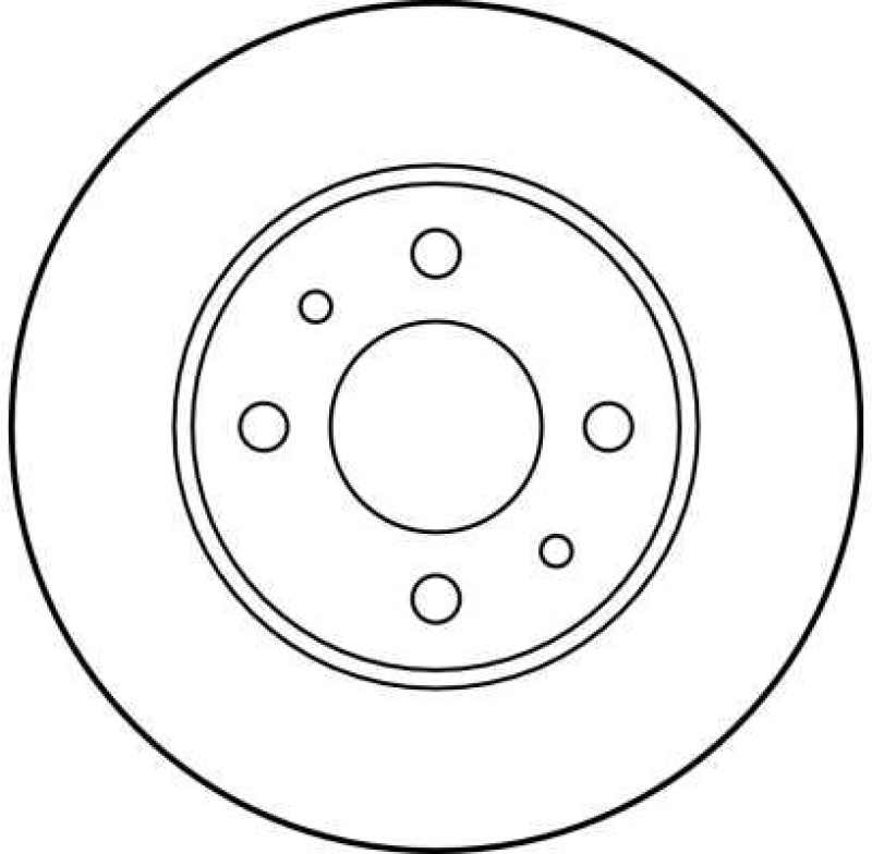 2x TRW Bremsscheibe