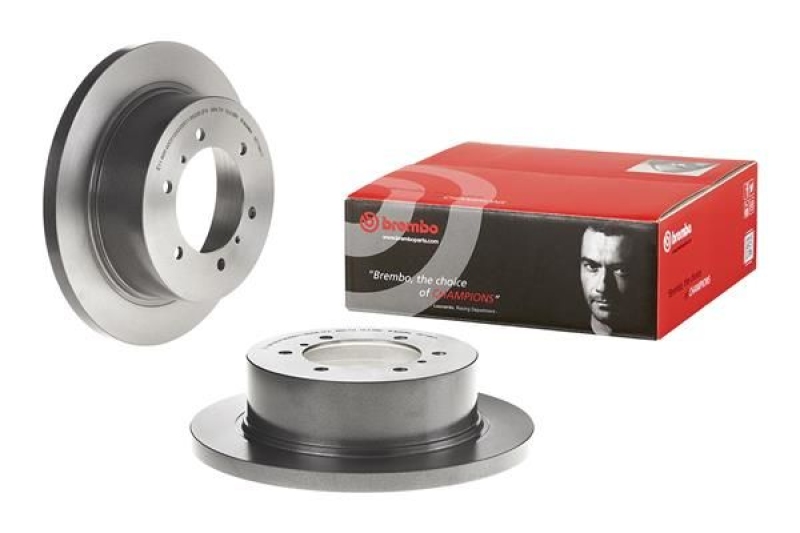 2x BREMBO Brake Disc PRIME LINE - UV Coated