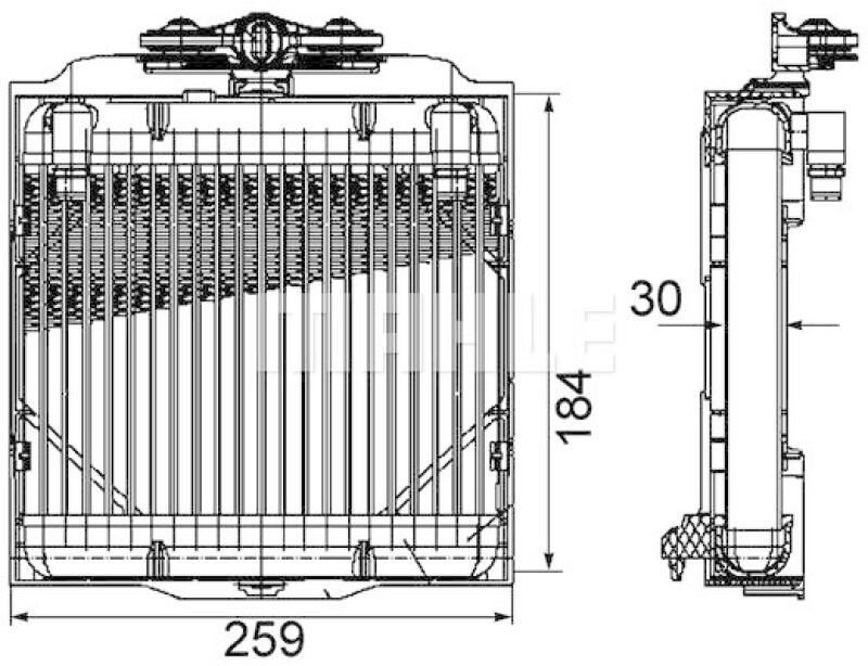 MAHLE Ölkühler, Automatikgetriebe BEHR *** PREMIUM LINE ***