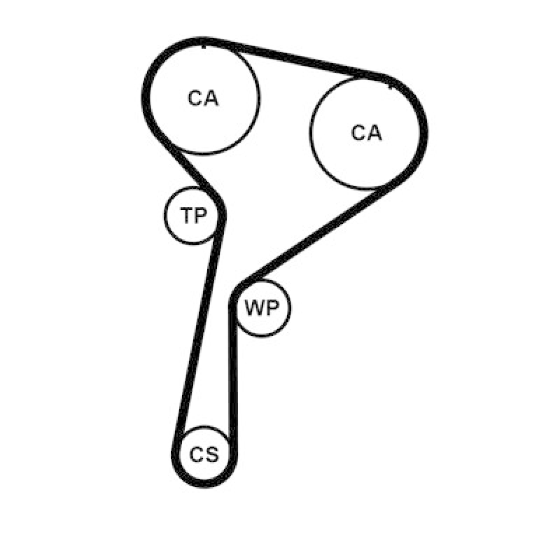 CONTINENTAL CTAM Wasserpumpe + Zahnriemensatz